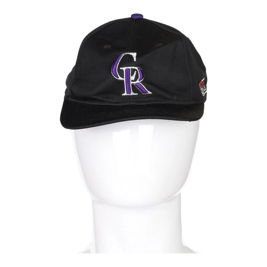 Vintage black Colorado Rockies Mlb Cap - mens no size