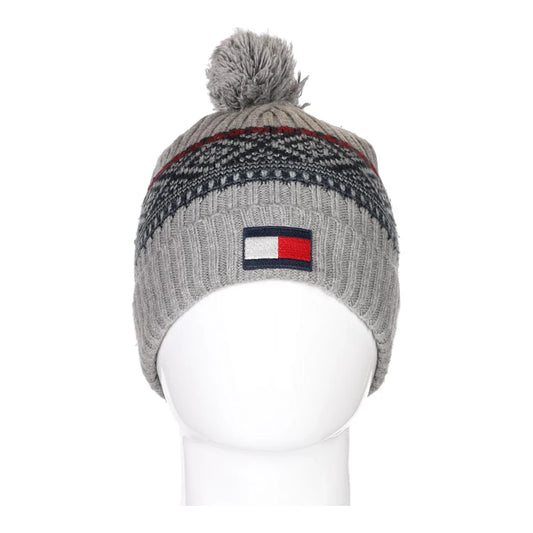 Vintage grey Tommy Hilfiger Beanie - mens no size