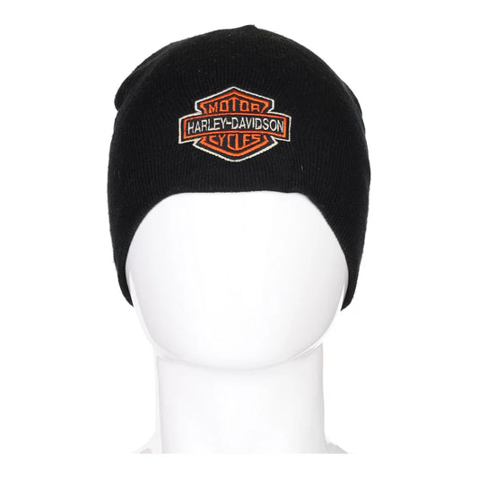 Vintage black Harley Davidson Beanie - mens no size