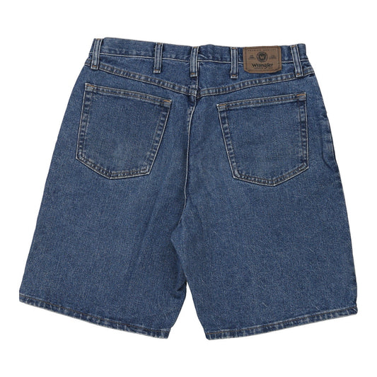 Vintage Wrangler Denim Shorts - 34W 11L Blue Cotton
