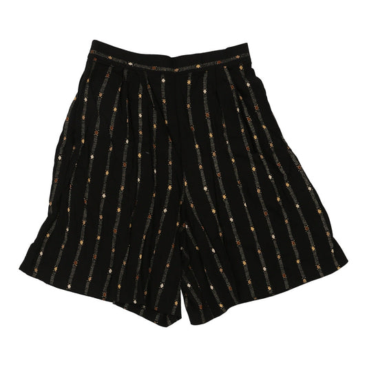 Vintage Bentley Shorts - Medium Black Cotton
