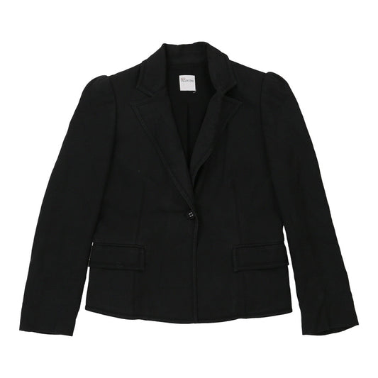 Vintage Red Valentino Blazer - Small Black Cotton