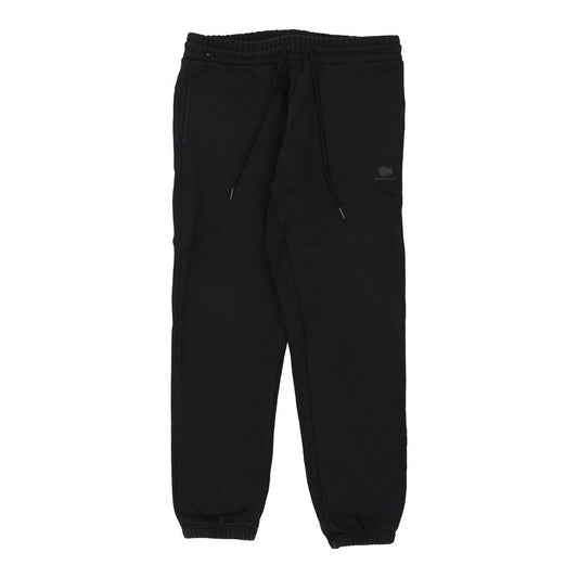 Vintage Napapijri Joggers - Medium Black Cotton Blend