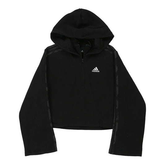 Vintage black Adidas Hoodie - womens x-small