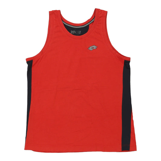 Vintage red Lotto Vest - mens x-large