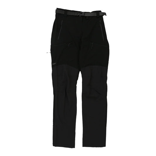 Vintage black Hiking Forclaz Trousers - womens small