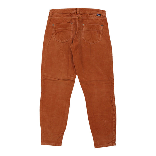 Vintage orange Patagonia Cord Trousers - womens 27" waist