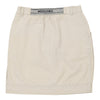 Vintage white Moschino Mini Skirt - girls 28" waist