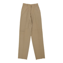 Vintage beige Les Copains Trousers - womens 25" waist