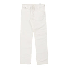  Vintage white Dolce & Gabbana Trousers - womens 32" waist