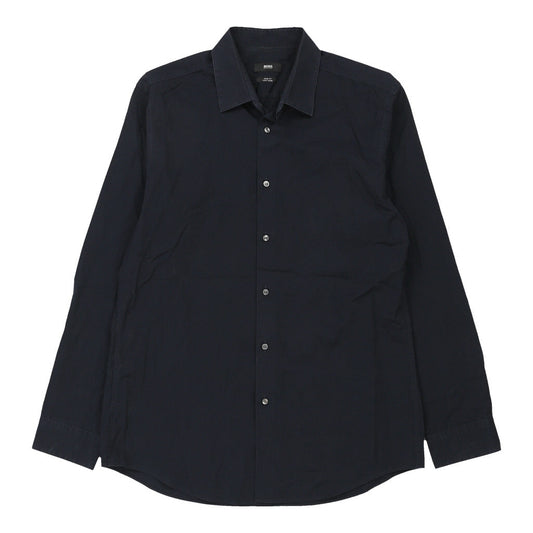 Vintage navy Hugo Boss Shirt - mens large