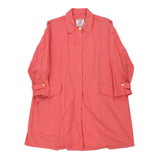 Vintage Cento By Iceberg Coat - 2XL Pink Cotton