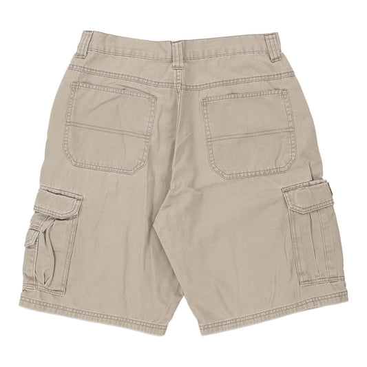 Vintage Wrangler Cargo Shorts - 32W 9L Beige Cotton