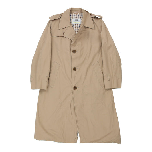 Vintage beige Aquascutum Trench Coat - mens large