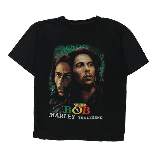 Vintage black Bob Marley Unbranded T-Shirt - womens x-large
