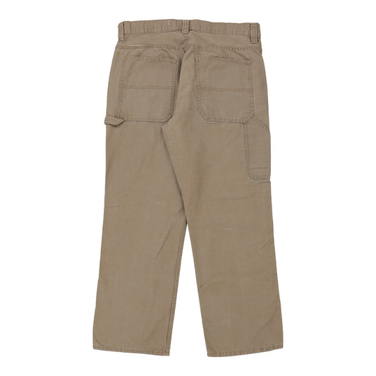 Vintage Blue Mountain Carpenter Trousers - 34W 30L Beige Cotton