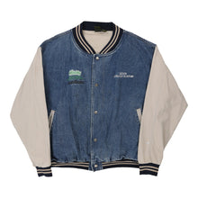  Vintage blue Hartwell Varsity Jacket - mens xxx-large