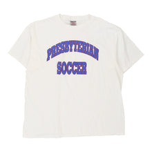  Vintage white Presbyterian Soccer Oneita T-Shirt - mens x-large