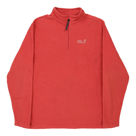 Vintage pink Jack Wolfskin Fleece - womens large