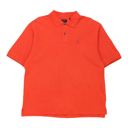Vintage red Izod Polo Shirt - mens large