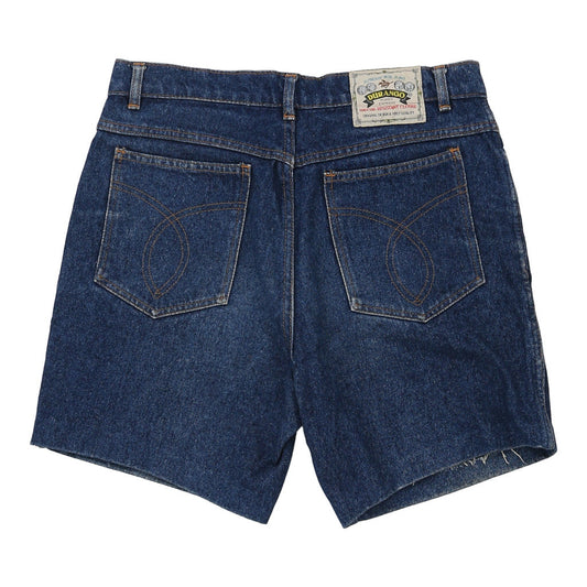 Vintage Durango Denim Shorts - 32W 7L Dark Wash Cotton