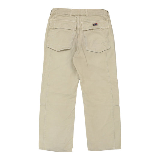 Vintage beige Napapijri Trousers - mens 32" waist