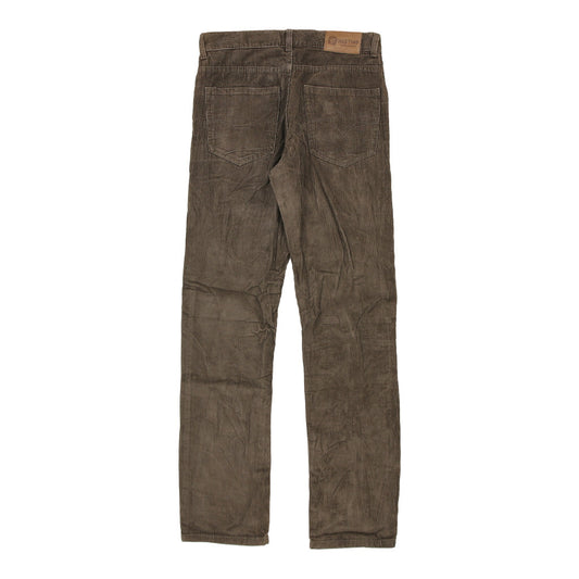 Vintage Mastino Cord Trousers - 31W 34L Brown Cotton