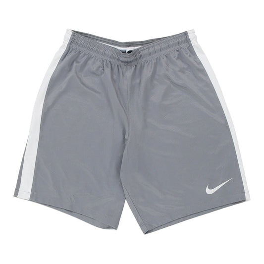 Vintage Nike Sport Shorts - Small Grey Polyester