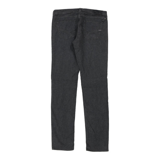Vintage Albert  Gas Slim Jeans - 34W 34L Black Cotton