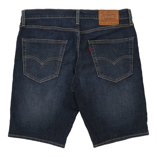 Vintage 502 Levis Denim Shorts - 31W 11L Dark Wash Cotton