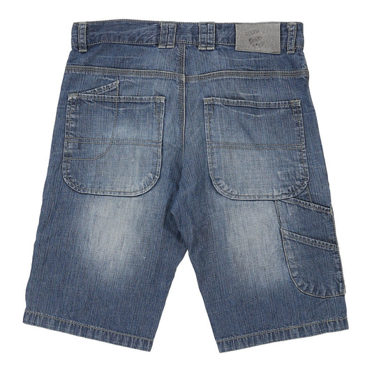 Vintage Bugatti Denim Shorts - 32W 12L Blue Cotton