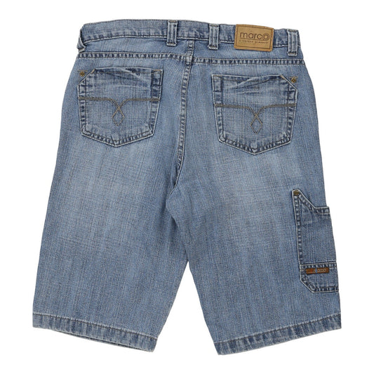 Vintage Marco Denim Shorts - 34W 14L Blue Cotton