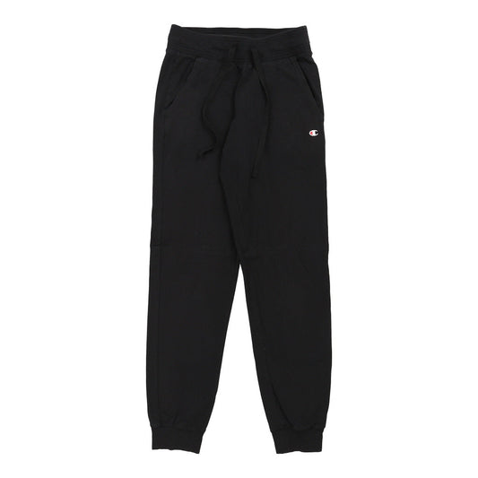 Vintage Champion Joggers - XS Black Cotton