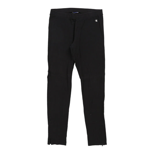 Vintage Champion Leggings - Medium Black Cotton