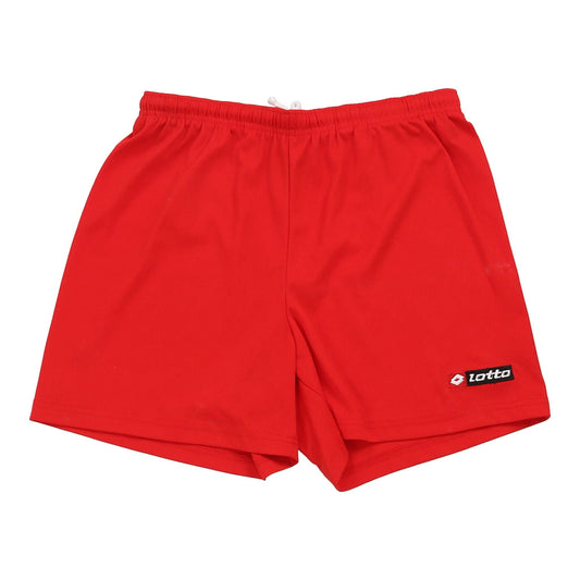 Vintage Lotto Sport Shorts - Large Red Polyester