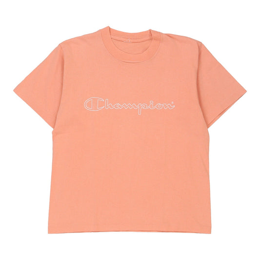 Vintage pink Champion T-Shirt - womens medium