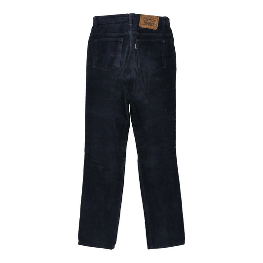 Vintage navy White Tab Levis Cord Trousers - womens 28" waist