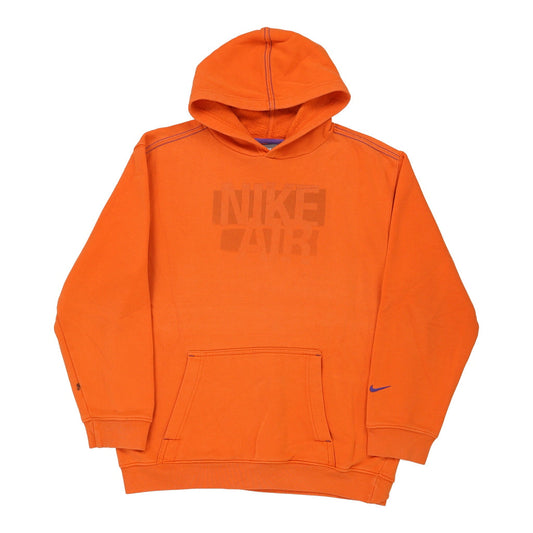 Vintage Age 13-15 Nike Hoodie - XL Orange Cotton