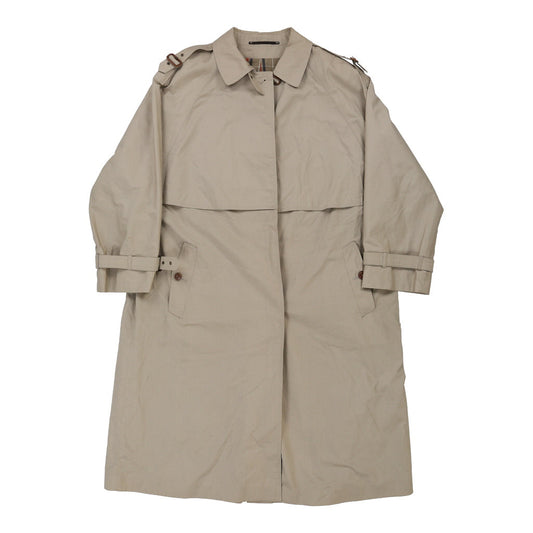 Vintage beige Unbranded Trench Coat - womens x-large