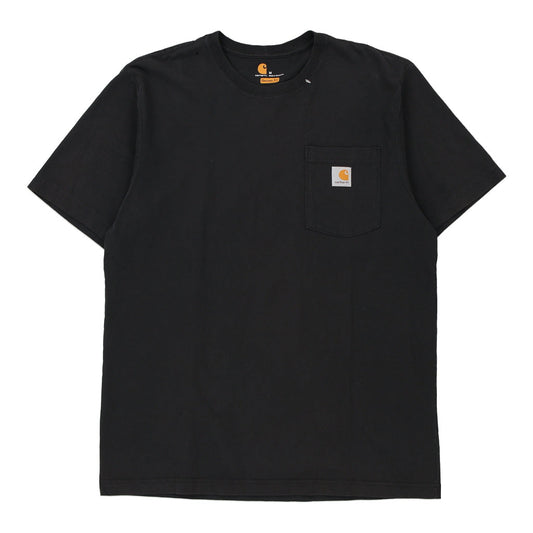 Vintage black Carhartt T-Shirt - mens medium