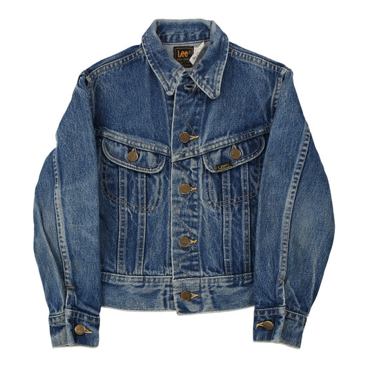 Vintage Age 6 Lee Denim Jacket - Small Blue Cotton