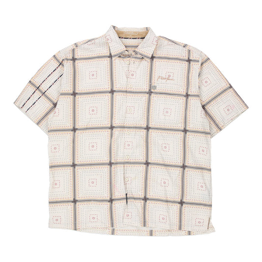 Vintage Phat Farm Short Sleeve Shirt - 2XL White Cotton