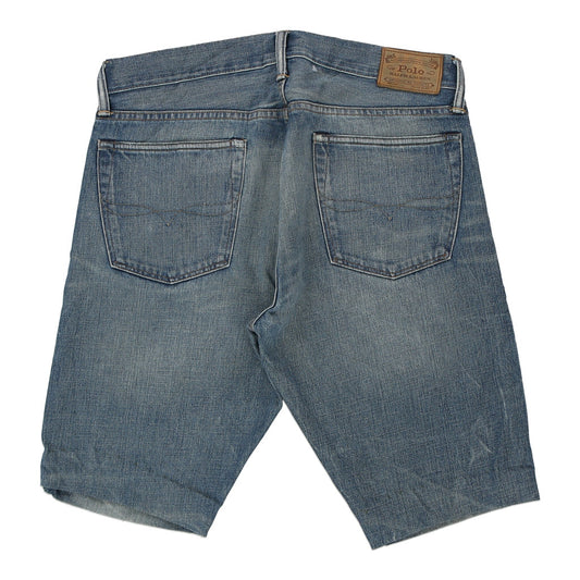 Vintage Ralph Lauren Denim Shorts - 34W 12L Blue Cotton