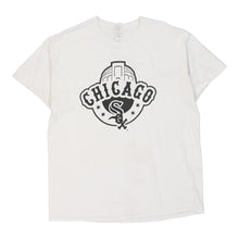  Chicago White Sox Gildan MLB T-Shirt - XL White Cotton - Thrifted.com
