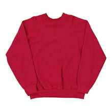 Tultex Sweatshirt - Large Red Cotton Blend - Thrifted.com