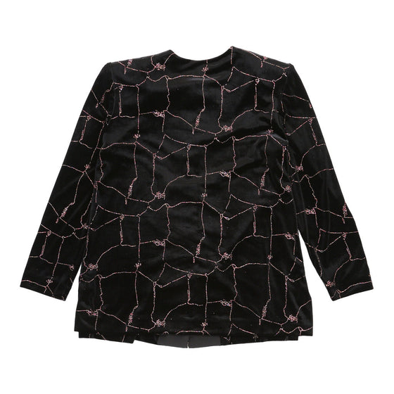 By Karen Kwong R&M Richards Petite Blazer - Medium Black Polyester Blend blazer R&M Richards   