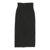 Unbranded Maxi Maxi Skirt - 26W UK 6 Black Cotton maxi skirt Unbranded   