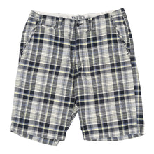  Nautica Checked Shorts - 36W 10L Blue Cotton shorts Nautica   