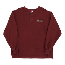  Champion Long Sleeve Top - Large Red Cotton Blend long sleeve top Champion   