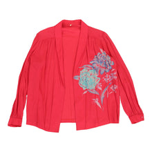  Unbranded Polka Dot Blazer - XL Pink Silk Blend blazer Unbranded   